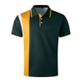 thumbnail image 1 of HCNTES Polo Shirts for Men Short Sleeve Soft Cotton Collared Shirt Golf Shirts(Green,M), 1 of 8