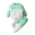 HCNTES Toddler Baby Boy Fall Clothes Long Sleeve Shirt Tops and Pants