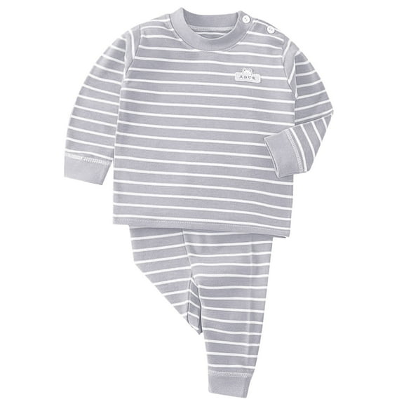 HCNTES Toddler Baby Boy Fall Winter Clothes Long Sleeve Sweatshirt Tops Pants Football Outfits Set baby clothes for boys(6-7 Years,Grey)