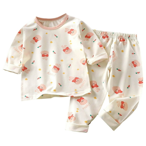 HCNTES Toddler Baby Boy Girl Fall Solid Top Pants Sweatsuits Outfits Set,2PCS,Sizes 12-18 Months