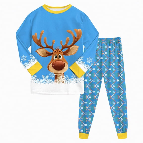 HCNTES Toddler Baby Boy Girl Spring Fall Winter Clothes Long Sleeve T-Shirt Tops Long Pants Two Piece Outfit,Sizes 2-3 Years