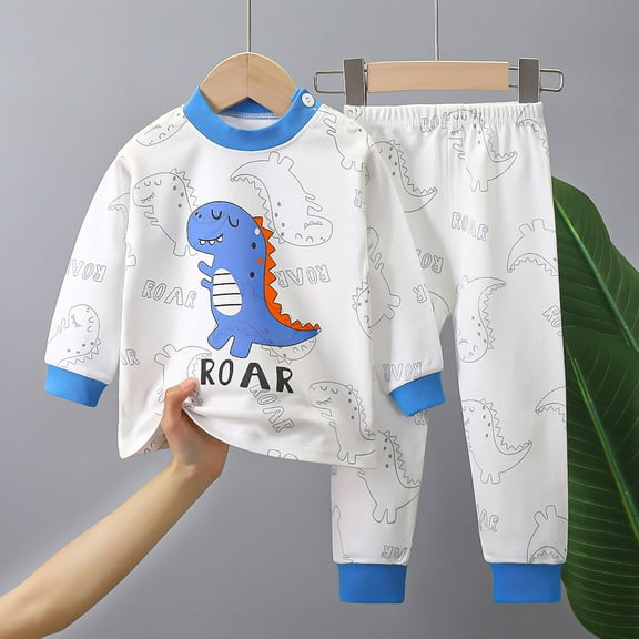 HCNTES Toddler Baby Boys Fall Winter Clothes Letter Long Sleeve Sweatshirts Pockets Pants Set 2 Piece Outfits 2PC3 6 9 12 18 24 Months 2T 3T Long Sleeve Pajamas Set,Sizes 3-4 Years