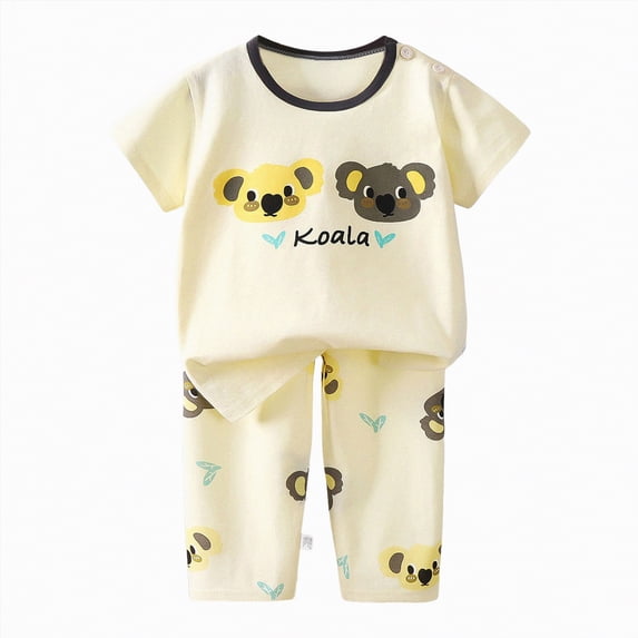 HCNTES Toddler Baby Boys Girls 2 Piece Outfits Girl Boy Summer Clothes Kids Sport T Shirts and Shorts Kid Outfit Sets For 2t 3t 4t 5t 6t 7t Kids Daily School Activities(H01-Light Purple,10-13 Years)