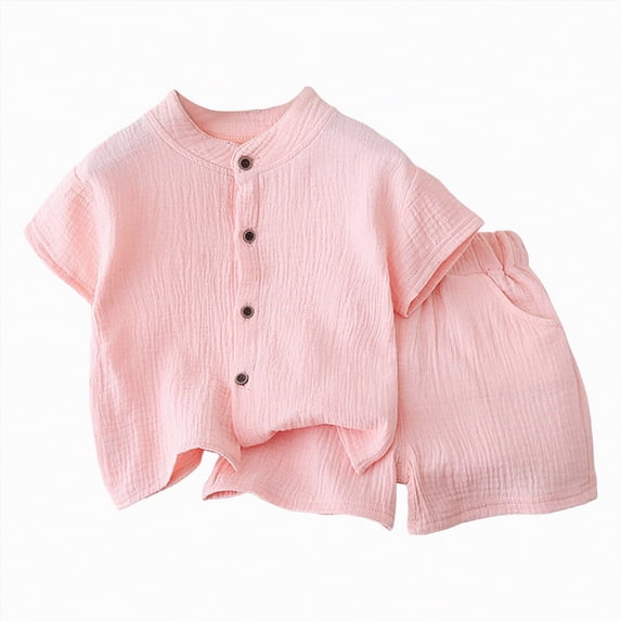 HCNTES Toddler Baby Girl 2 Piece Outfits Girls Summer Clothes Kids Sport T Shirts and Shorts Kids Clothing Sets For Kids 12-24 Months 2t 3t 4t 5t 6t 7t, 18-24 Months