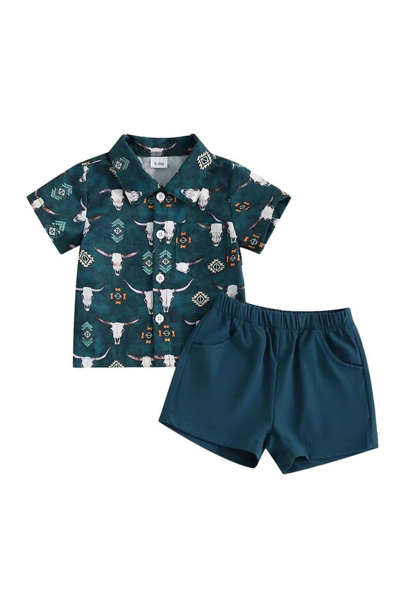 Toddler Baby Girl's Sweet Alphabet Summer Combo Dotted Swiss Short Sleeve Blouse + Alphabet-Embellished Shorts,12-18 Months Navy