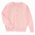 thumbnail image 1 of HCNTES Toddler Baby Girls Cotton Knit Sweater Autumn Solid Long Sleeve Tops Cardigan Clothes Kids Top Coat & Outerwear(15-16 Years,Pink&8), 1 of 5