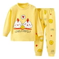 thumbnail image 1 of HCNTES Toddler Boy Clothes Baby Boys Fall Winter Outfits Long Sleeve Patchwork Sweatshirt Pants Set,Sizes 3-6 Months, 1 of 4