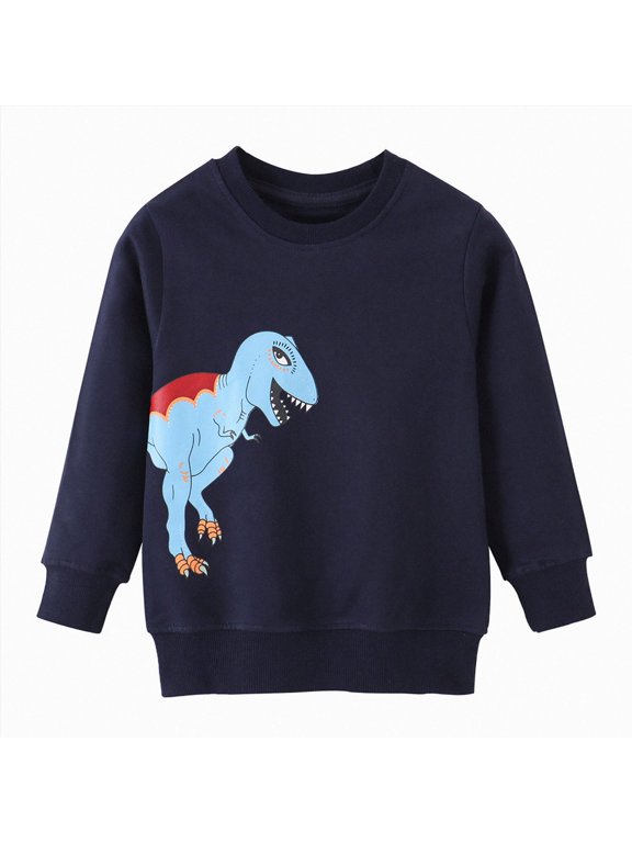 Toddler Boy Long Sleeve Shirt Boys Shirt Long Sleeve T-Shirt Soft Relaxed Fit Clean Long-Lasting Sports Play Or Downtime
