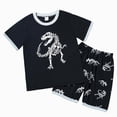 thumbnail image 1 of HCNTES Toddler Boy Pajamas Truck Summer Pjs for Boys Sleepwear Cotton Kids Short Sets Clothes Baby Boy Clothes, 1 of 9