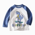 thumbnail image 1 of HCNTES Toddler Boy Shirts Boys Girls Graphic Printed T-Shirt Crewneck Long Sleeve Tees, 1 of 4
