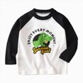 thumbnail image 1 of HCNTES Toddler Boy Shirts Boys Girls Graphic Printed T-Shirt Crewneck Long Sleeve Tees, 1 of 4