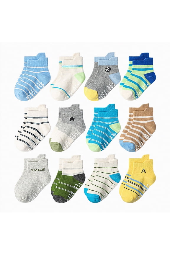 Toddler Kids Girls Boys Cute Crew Novelty Socks Children's Fun Cute Sock Spring Summer(L01-C,1-3 Years)