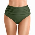 thumbnail image 1 of HCNTES Women's Plus Size High Waisted Bikini Bottom Full Coverage Swim Bottom Bathing Suit Bottom(AG,M), 1 of 6