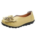 thumbnail image 1 of HCNTES Women's Wide Width Flat Shoes, Comfortable Casual Round Toe Classy Ballet Flats(Mint Green,41), 1 of 7
