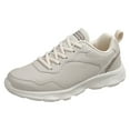 thumbnail image 1 of HCNTES women's Walking Shoes Non Slip Breathable Running Tennis Shoes Casual Fashion Sneakers Workout Sports（Grey,37), 1 of 7