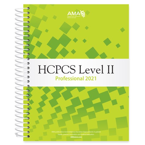 Pre-Owned HCPCS 2021 Level II Professional Edition (Spiral-bound) 1640160906 9781640160903