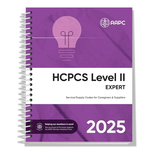 HCPCS Level II Expert 2025- HCPCS Code Book, 9781635277449, 1635277442, Paperback, First Edition edition