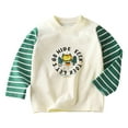 thumbnail image 1 of HCPDER Toddler Tshirts Boys 2T 18 Months Boy Clothes Boys' Long Sleeve Tees Crewneck Cotton Soft Shirts 5-6 Years, 1 of 3
