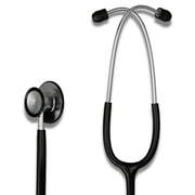 HCS Stethoscope - Classic Lightweight Design - 360  Dual Head Chest Piece - Economical, Student, Home Use, Nursing Student - Doctor, Vet Tech and Nursing School Essentials, Black Stethoscope