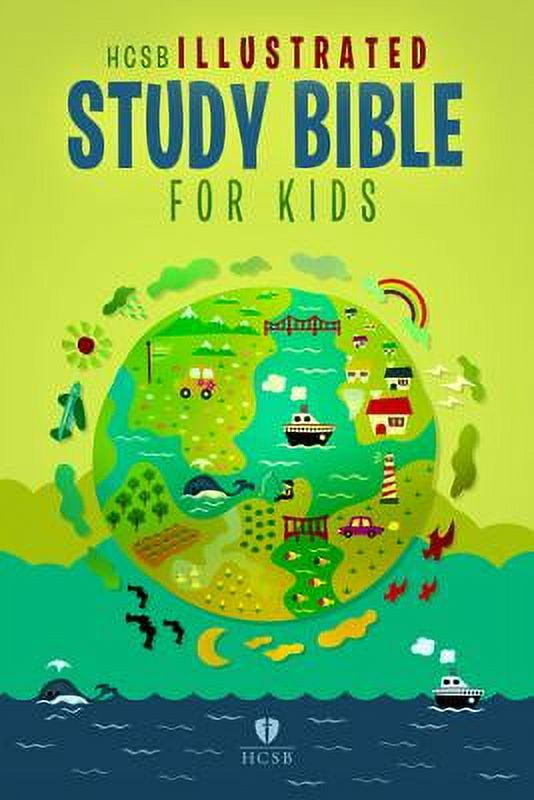 HCSB Illustrated Study Bible for Kids, Printed Hardcover (Hardcover ...