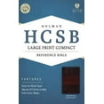 thumbnail image 1 of HCSB Large Print Compact Bible, Saddle Brown LeatherTouch (Hardcover), 1 of 1