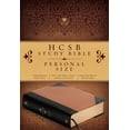thumbnail image 1 of HCSB Study Bible Personal Size, Black/Tan LeatherTouch Portfolio (Hardcover), 1 of 1