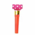 thumbnail image 1 of HCTSHG 1 Pieces Blower Horns Whistles Fringed Noise Maker for Birthday, Wedding, New Year, Graduation - Fun Creative Toy Whistles with Automatic Roll-Out & Durable Material ﻿, 1 of 8