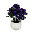 thumbnail image 1 of HCTSHG 1 Set Plant Bonsai Tree Artificial Plants Ceramic Potted Tree Chinese Rose Plants for Home Table Office Desk Bathroom Shelf Bedroom Living Room Farmhouse Decorations, 1 of 3