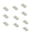 thumbnail image 1 of HCTSHG 10 Pcs Metal Clips Insert Pacifier Dummy Holders Pacifier Suspender Hook, Suspender Clips Metal Pacifier Clip Holder Garter Making Supplies, 1 of 6