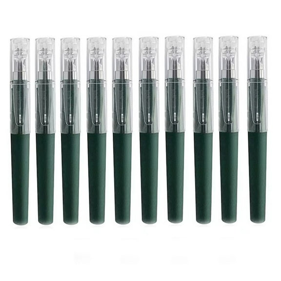 HCTSHG 10 Pcs Small Gel Ink PensBlack Ink Pens Fine Point Smooth Writing Pens, Mini Writing Pens Pocket Pens OfficeWork Supplies Pens,Smooth Writing, Quick Dry
