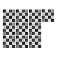 thumbnail image 1 of HCTSHG 10-Piece Peel and Stick Ceramic Tile Sticker, 3D Lattice Adhesive Backsplash for DIY, Easy Installation on Subway Tile for Bathroom, Kitchen, RV, and Fireplace, 1 of 9