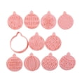 thumbnail image 1 of HCTSHG 10Pc Cookie Cutter Set for Baking, Snowflake Shapes Sugar Cookie Cutters,DIY Fun Snowflake Shaped Christmas and Holiday Baking Molds for Fondant,Icing Cookie Dough for Festive Treats ﻿, 1 of 2