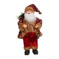 thumbnail image 1 of HCTSHG 12 Inch Christmas Santa Table Decor, Features a Chef Santa Claus Standing Figurine Holding a Plate, Ideal for Christmas and New Year Home Party Holiday Decoration, 1 of 7
