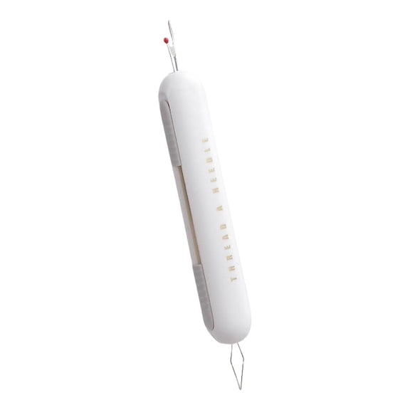 HCTSHG 2 In 1 Needle Threader Seam Tool,Seam Kit,Easy To Use Needle Threading Seam, for Hand Sewing Stitch Remover Tool,Cross Stitch,Craft,Knitting,Sewing Supplies,Seam Ripper Tool