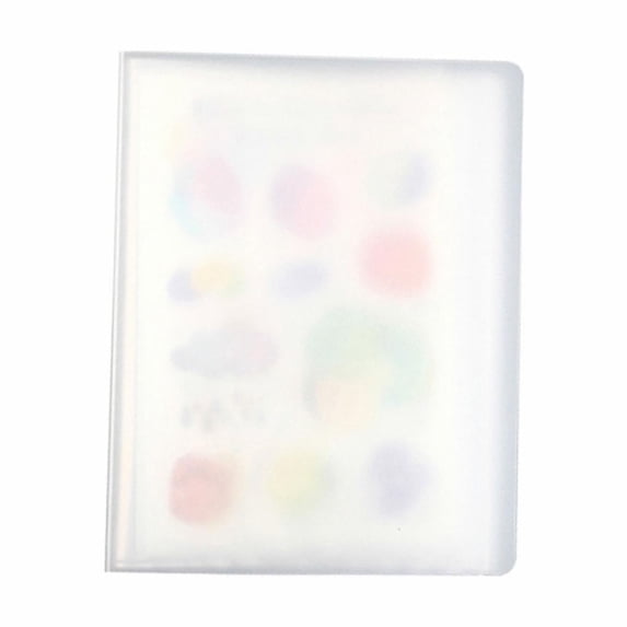 HCTSHG 20/40 Slots Sticker Storage Book Decals Organizer Display Showing Book Collecting Album Nail Stickers Holder DIY Design Tools,Sticker Organizer Binder Storage Book