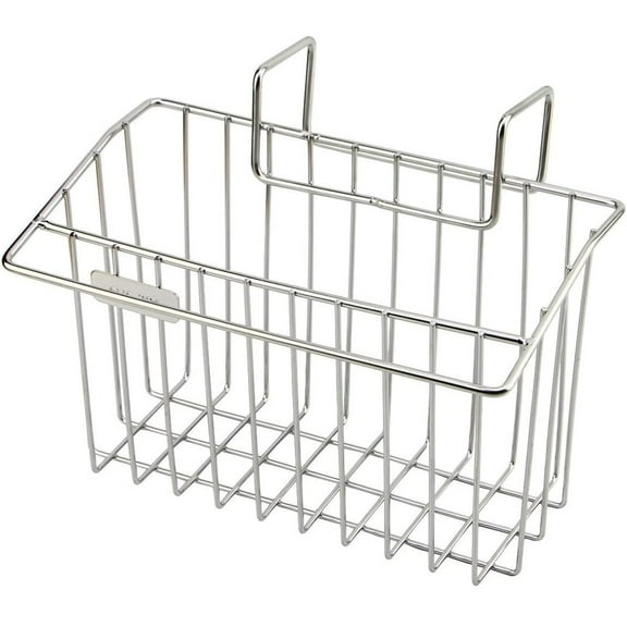 HCTSHG 304 Stainless Steel Kitchen Sponge Rack, Kitchen Sink Caddy, Dishwashing Liquid Hanging Basket,Dishwashing Liquid Drainer Rack - Sink Organizer for Sponge Brush Soap Towel and Sink Supplies