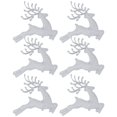 thumbnail image 1 of HCTSHG 6 PCS Jumping Deer Pendant, 2.36 Inch Cute Plastic Christmas Elk Ornaments for Xmas Tree Decor, Festive Home and Party Christmas Decoration, 1 of 8