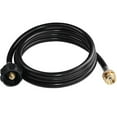 thumbnail image 1 of HCTSHG 6ft LPG Hose Propane Adapter 1 Lb To 25 Lb Hose Assembly Propane Tank Converter Replacement for Camping Stove Portable Grill Heater Type Connection for Weber Q, Coleman Grill, Heaters, 1 of 7