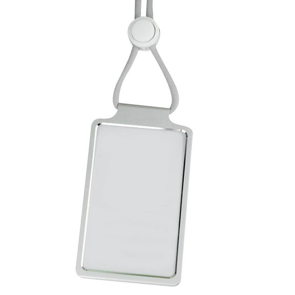 HCTSHG Aluminum Alloy Business Work Card Badge and Adjustable Lanyard Holder Metal,Work Card, Badge, Work Permit, Bus Card, Access Control Card, Exhibition Card, Card Hanging Rope Card 