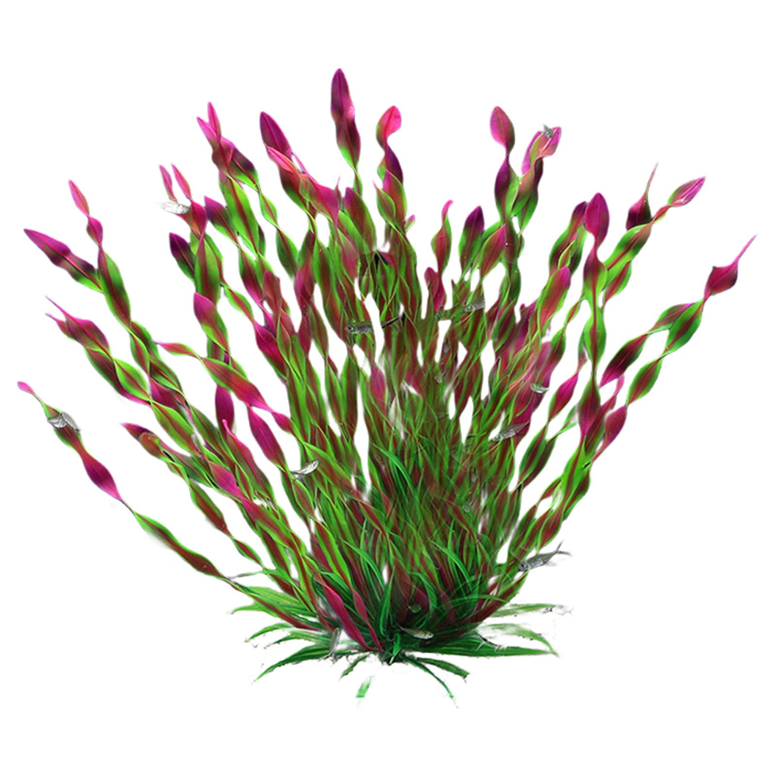 HCTSHG Aquarium Decoration Plastic Aquarium Plants Natural Fish Tank Accessories Aquarium Decorations Green Plants, 25pcs Fish Tank Decorations Plant, Aquarium Decor Plastic Plants