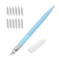 thumbnail image 1 of HCTSHG Art Carbon Steel Craft Knife,Stainless Steel Precision Carving Cutter Craft Knife Solid Pen Knife Razor Tool for Pumpkin Carving,Art,Cutting,Stencil,Scrapbooking Stencil DIY Crafting, 1 of 3