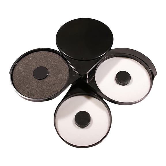 HCTSHG Bartending Three-Layer Salt-Side Box, Seasoning Box, Bartender's Bar Utensils for Margarita and Cocktail, Bartender Tool,Salt Box Spice Container 