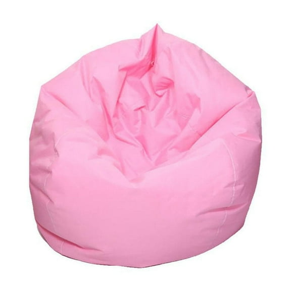 HCTSHG Bean Bag for Adults and Kids Sofa Chair Storage, Lazy Bean Bag Chair Cover, Waterproof Zippered Bean Bag Canvas Chair Cover Lounger Sack 29.53inch, Without Filling