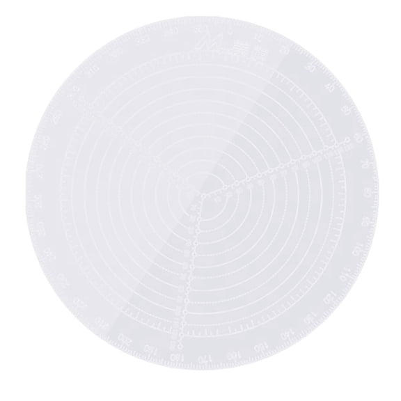 HCTSHG Circle Finder Size Optimizer Marking Center Finder,Round Center Finder Compass with Acrylic for Precise Circle Marking on Irregular Surfaces,Crafting, Woodworking, and Carpentry Tool