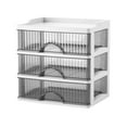 thumbnail image 1 of HCTSHG Clear Cosmetic Organizer, Makeup Display Case with Lid & Drawers, Countertop Dresser Vanity Storage Box, Beauty Holder for Tidying Up Stylish Practical, 1 of 9