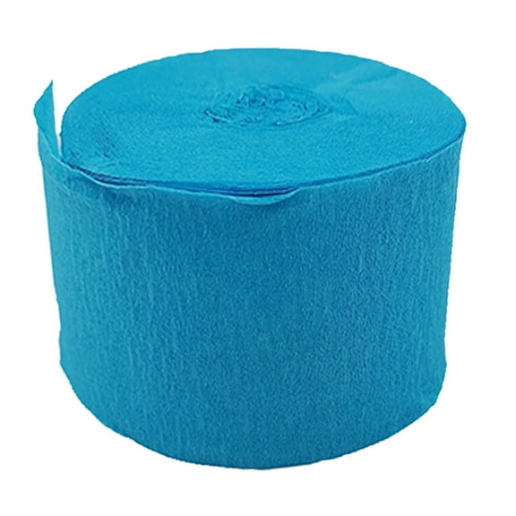 HCTSHG Crepe Paper Streamer, Pack of Rainbow Assorted Colored Party Streamers for Party Backdrop Birthday Wedding Decorations DIY Art Craft Supplies (1.8Inch x 82Ft/Roll)