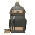 thumbnail image 1 of HCTSHG EDC Sling Bag Crossbody Backpack Sport Bag Pack Chest Shoulder Bag for Men One Strap Motorcycle for Hiking Walking Biking Travel Cycling with USB Charger Port, 1 of 9