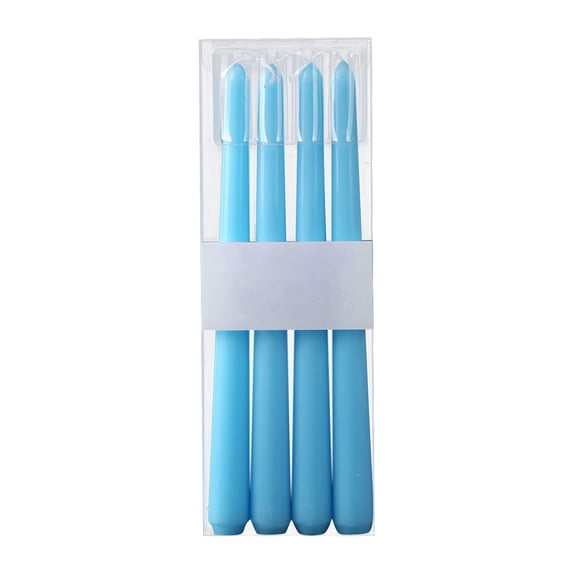 HCTSHG Emergency Candles White Long Tapers, Unscented Emergency Candle for Home Power Outage Emergencies Kit, Atmosphere Layout Props for Dinner Party Decor