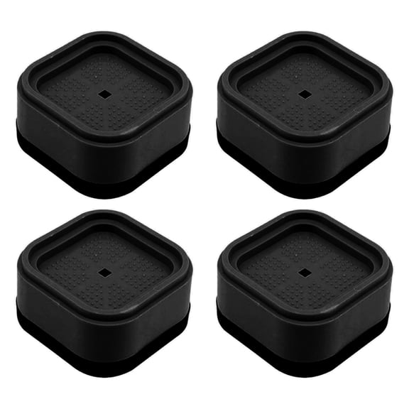 HCTSHG Furniture Adjustable Bed Risers, Heavy Duty Anti Slip Foam and Rubber Pads, 4 Pack Leg Raisers for Table, Desk, Couch, Chair, Sofa, Cabinet, and Bed, Dorm Furniture Risers