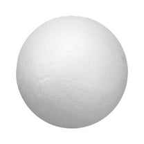 HCTSHG Giant Foam Balls,Smooth Solid Craft Balls for Christmas DIY Ornaments,White Christmas Polystyrene Styrofoam for Crafts Ornaments Foam Foam